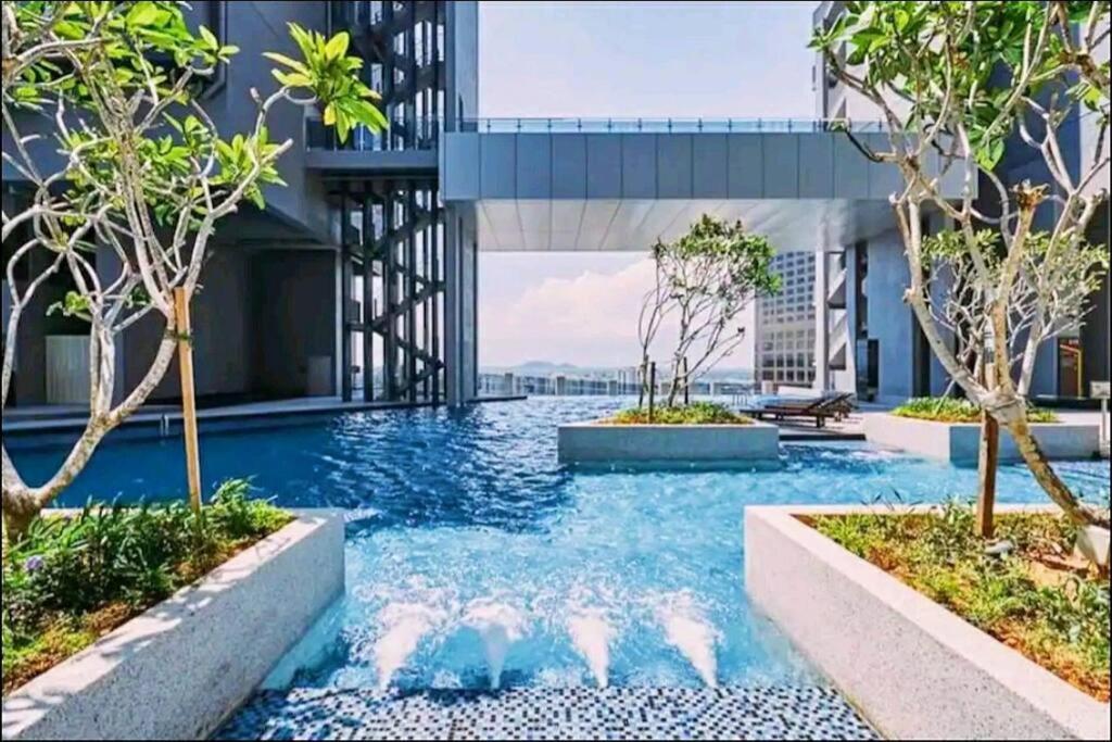 Sunsetfullyseaview#Netflix#Sofabed#Freecarprk#4Pax#Privatebathtub#Imperioresidence Malacca Buitenkant foto